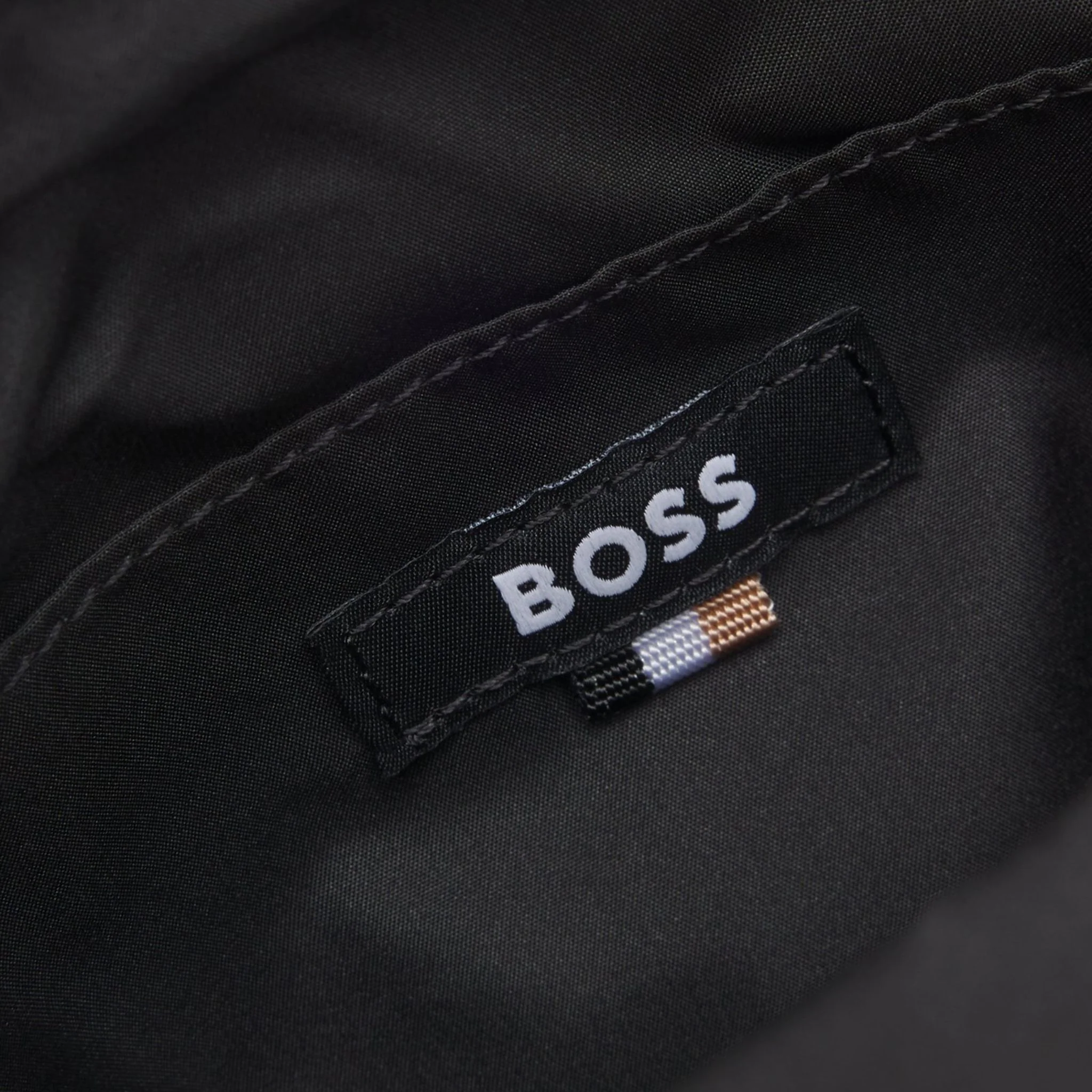 BOSS Oryo NS Black Reporter Bag with Logo Patch - Image 4