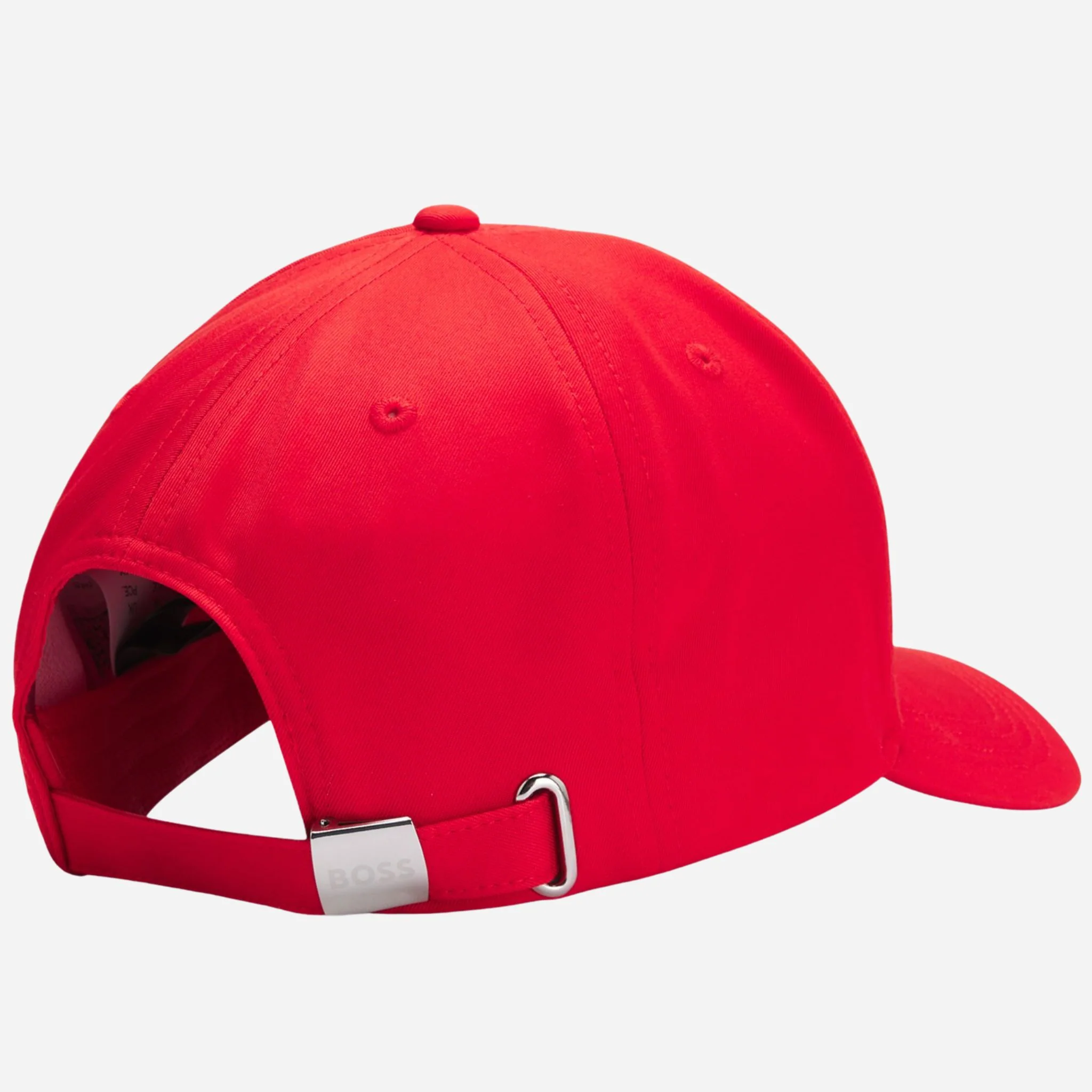 BOSS Poulin-BC D'LUX-Flag Red Polyester Twill Cap with Canada Flag Badge - Image 3