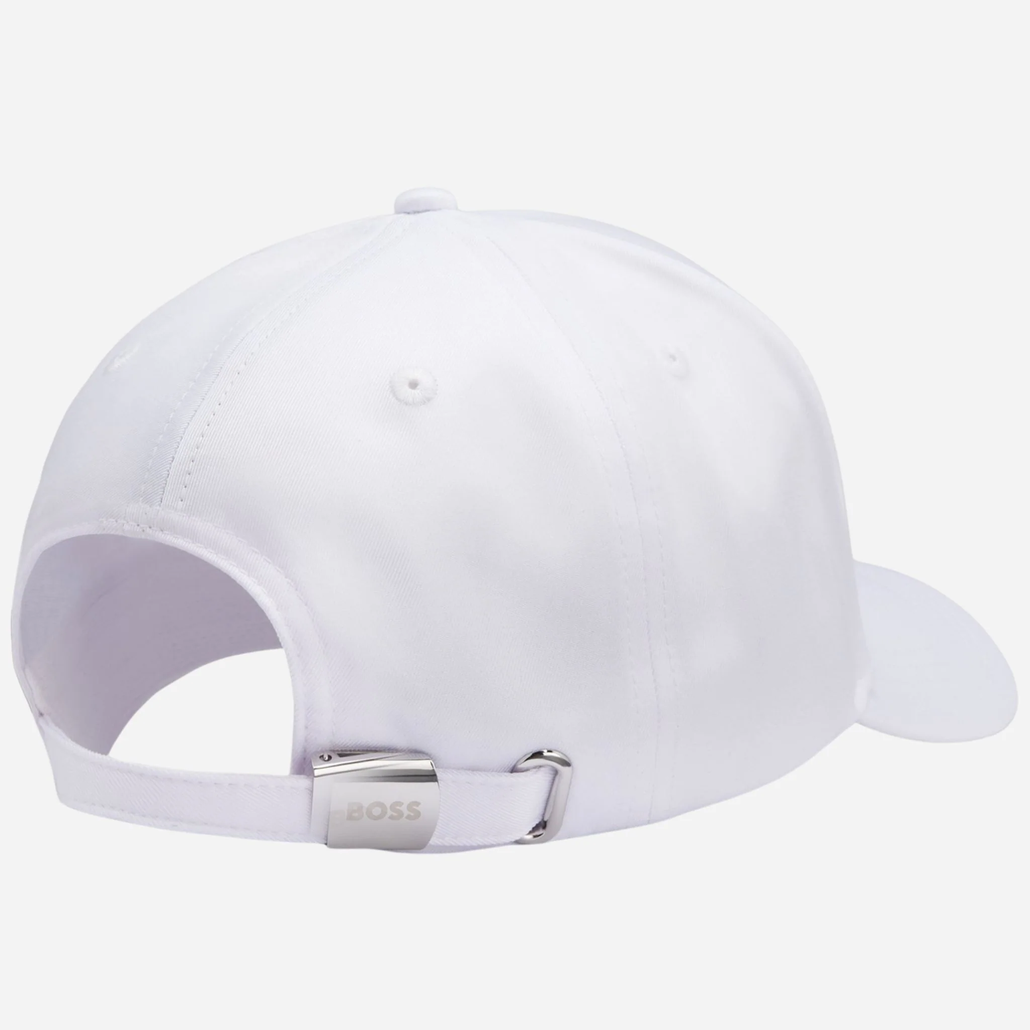 BOSS Poulin-BC D'LUX-Flag White Polyester Twill Cap with England Flag Badge - Image 3