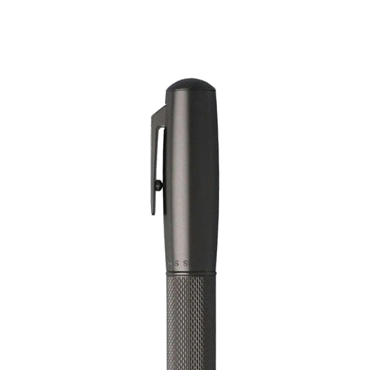 BOSS Pure Dark Matte Chrome Fountain Pen - Image 3