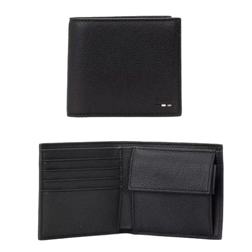 BOSS Ray 4CC Faux Leather Coin Pouch Wallet