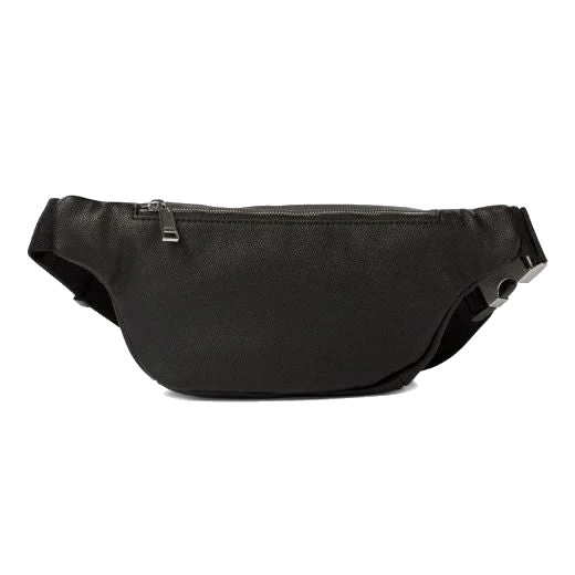 BOSS Ray Black Faux Leather Belt Bag - Image 3