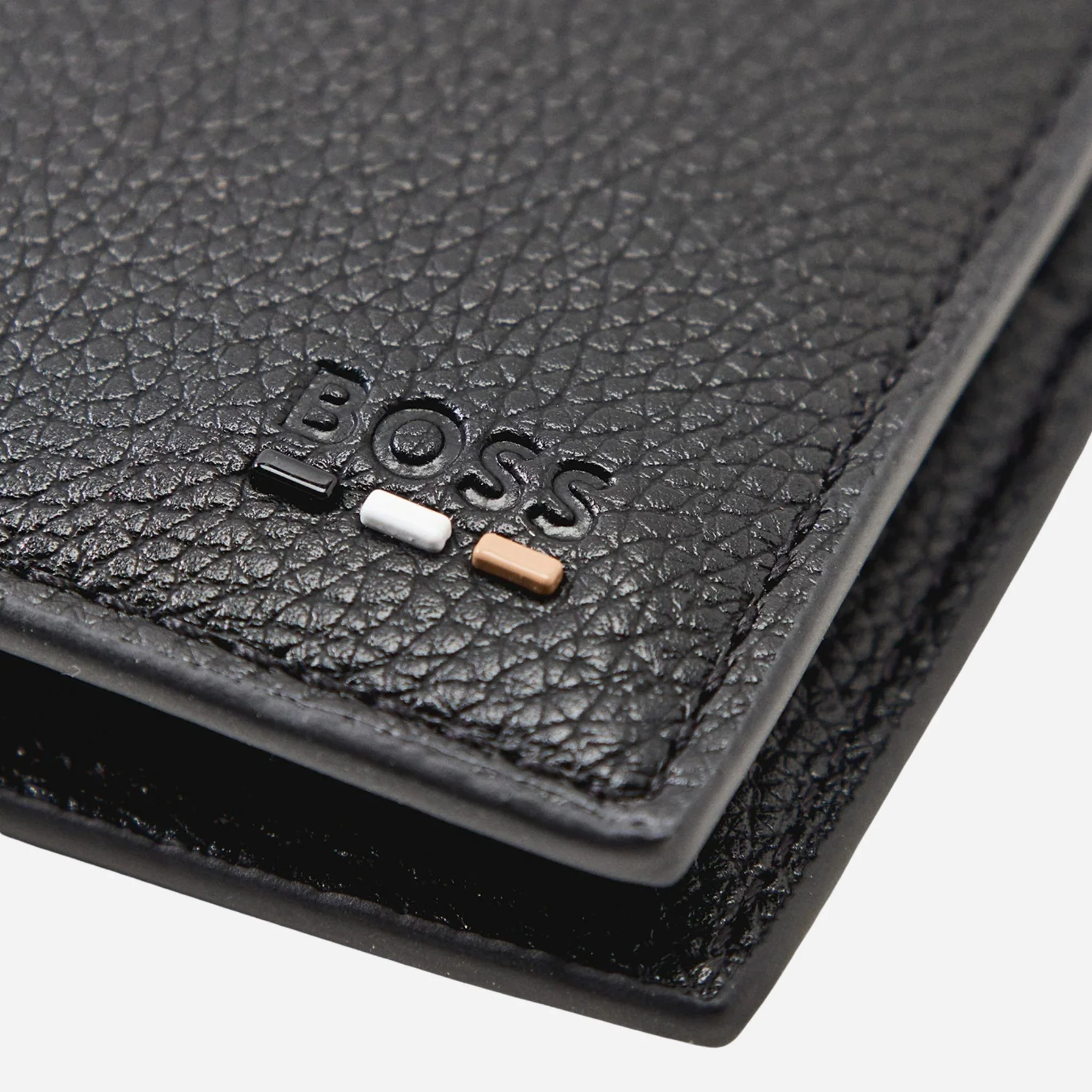 BOSS Ray Black Leather 8CC Wallet - Image 3