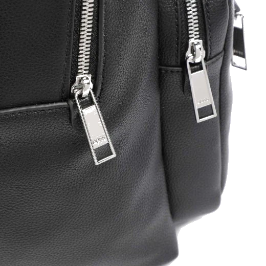 BOSS Ray Faux Grained Leather Backpack - Image 3