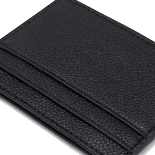 BOSS Ray Grained Faux Leather 4CC Card Case - Image 3