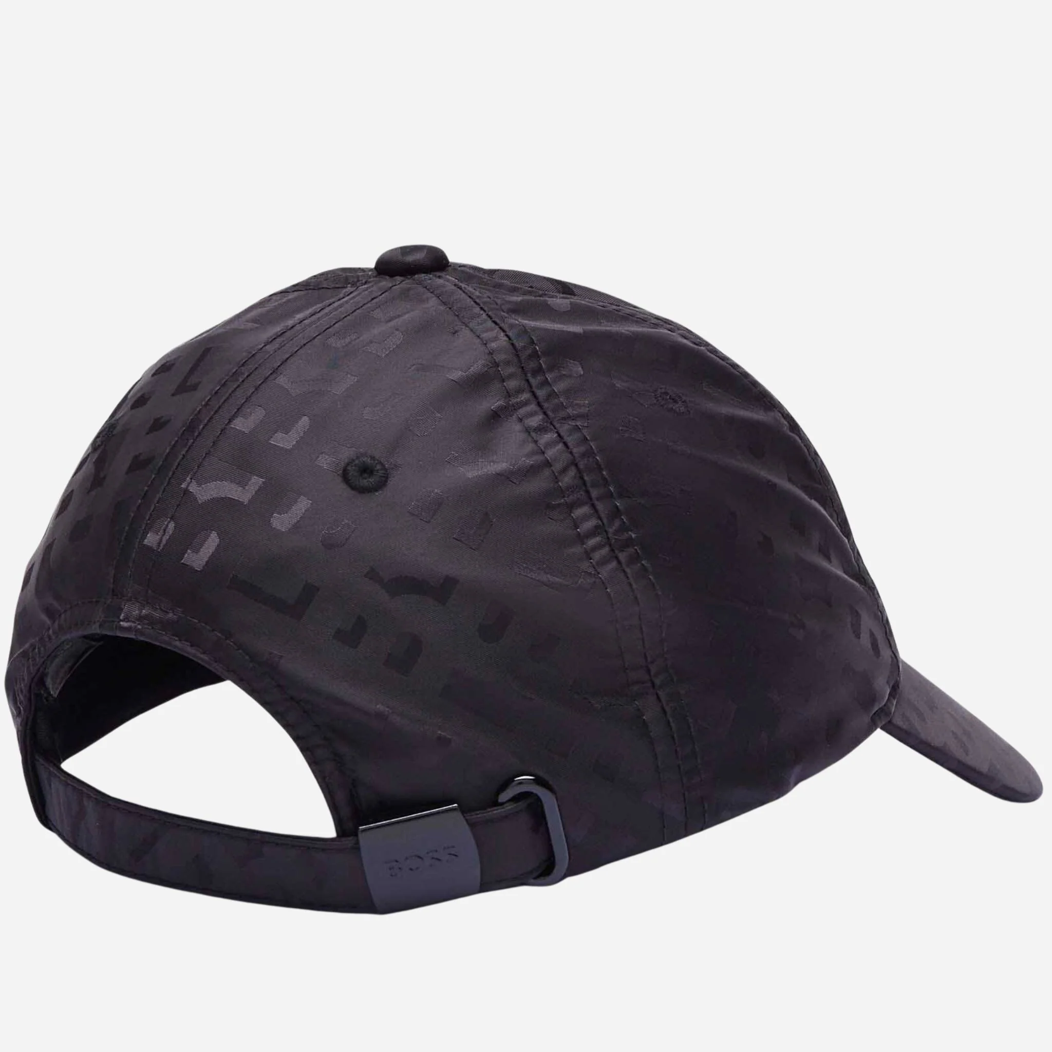 BOSS Seth 'B' Monogram Black Cap - Image 2