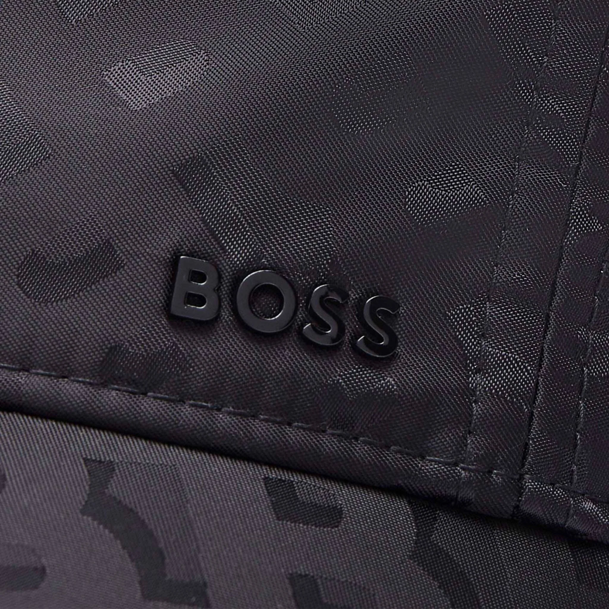 BOSS Seth 'B' Monogram Black Cap - Image 3