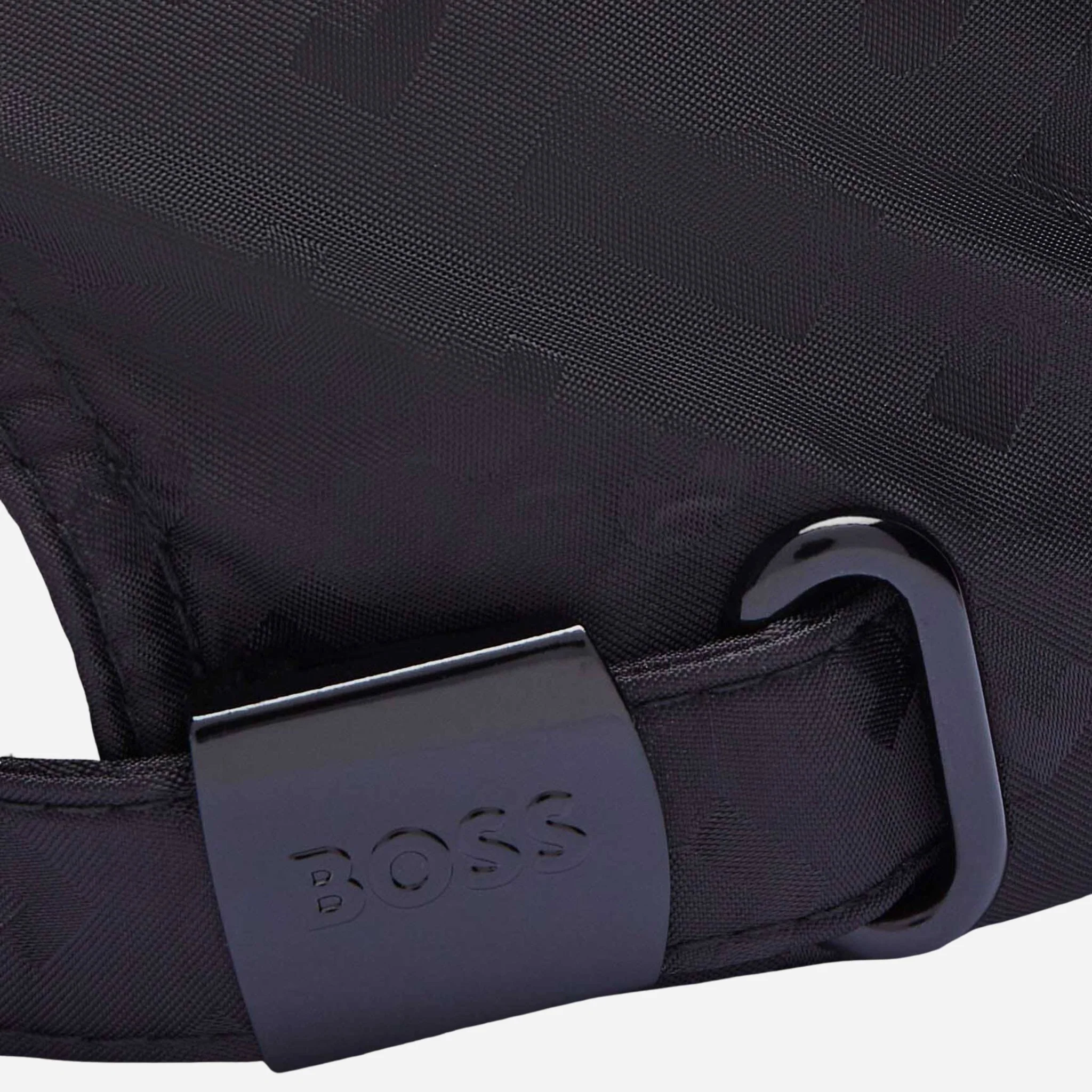 BOSS Seth 'B' Monogram Black Cap - Image 4