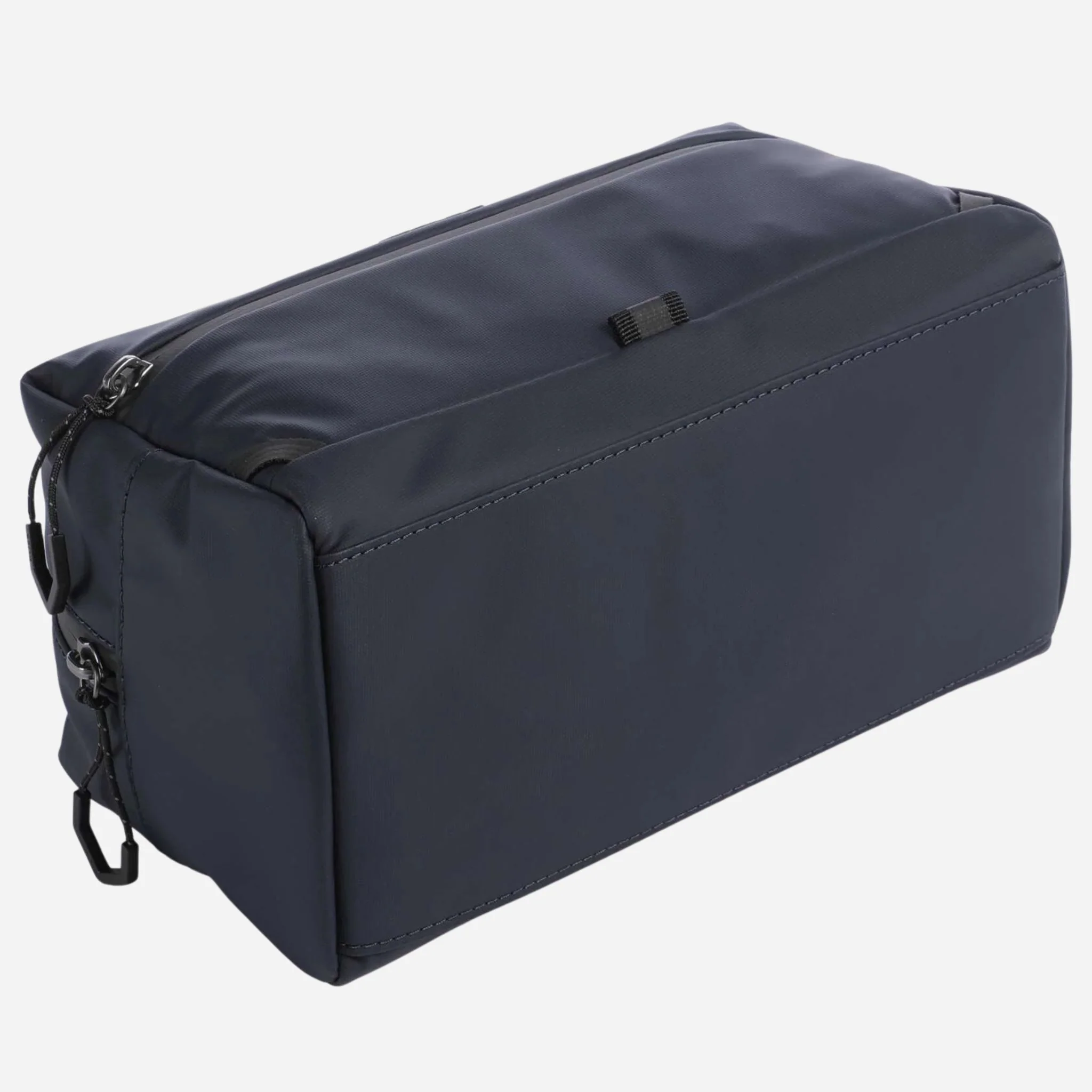 BOSS Stenson Navy Blue Wash Bag with Raised Black Logo - Image 4