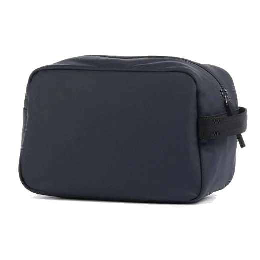 BOSS Stormy Dark Blue Wash Bag with Raised Logo - Image 2