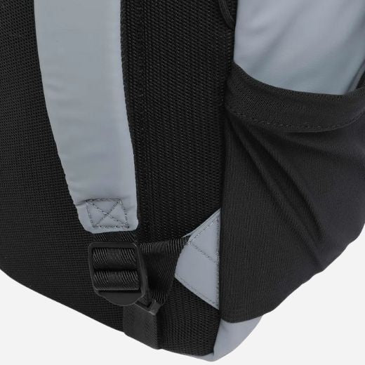 BOSS Stormy Platinum Grey Polyester Backpack with BOSS Logo - Image 3