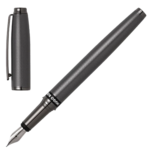 BOSS Stream Fountain Pen Gunmetal - Image 3