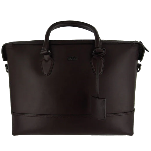 BOSS Torsted Business Bag in Brown