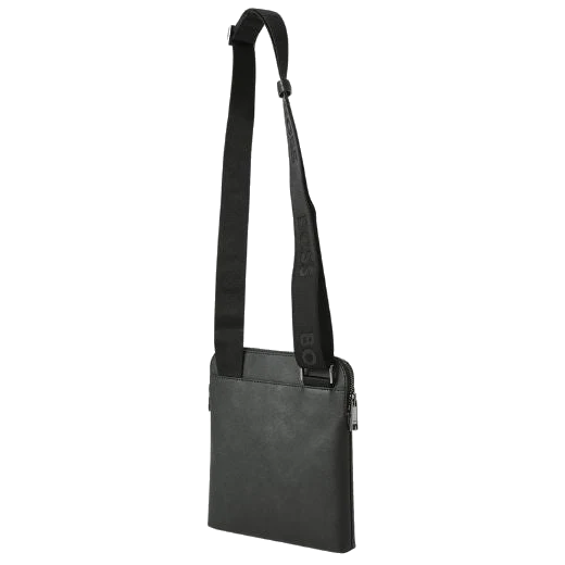 BOSS Zair Faux Leather Monogram Envelope Bag - Image 2