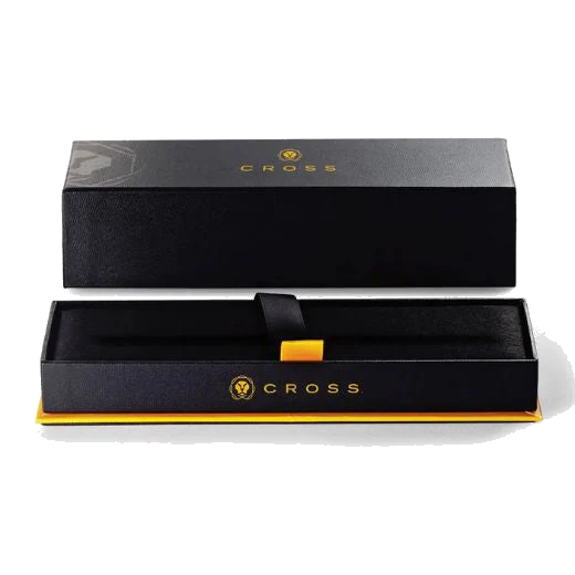 Cross ATX Brushed Chrome & Black PVD Fountain Pen - Image 2