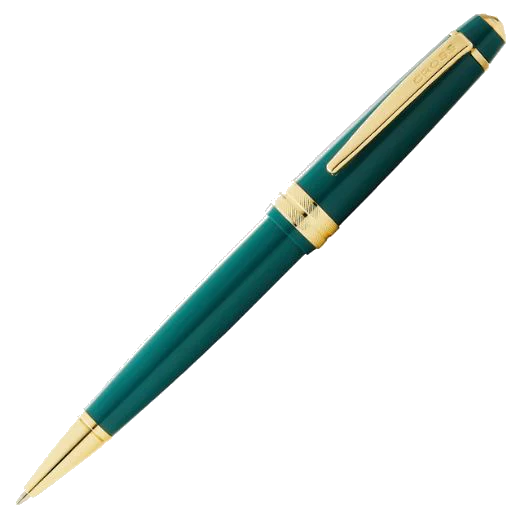 Cross Bailey Light Ballpoint Pen Green with Gold Trim