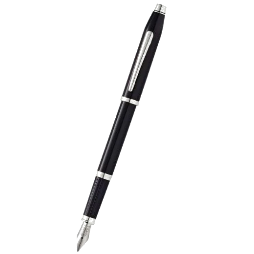Cross Black Lacquer Century II Fountain Pen
