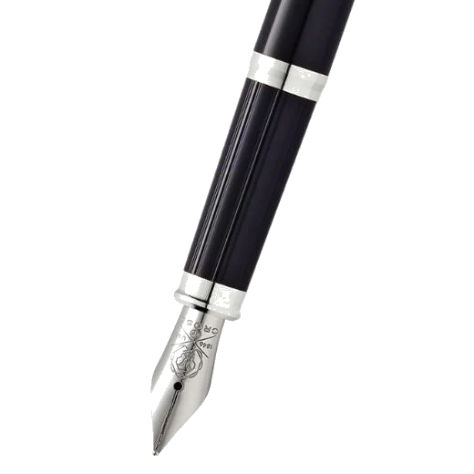 Cross Black Lacquer Century II Fountain Pen - Image 2
