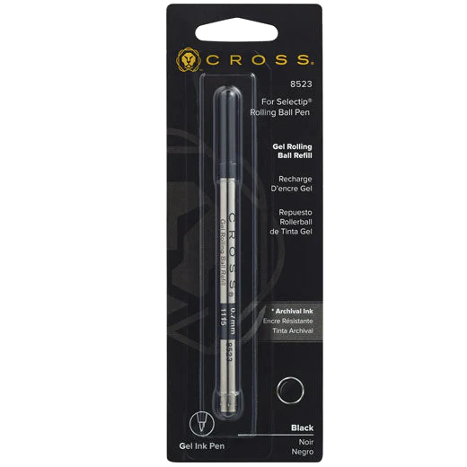 Cross Black Selectip Gel Rollerball Refill (M) - Image 2