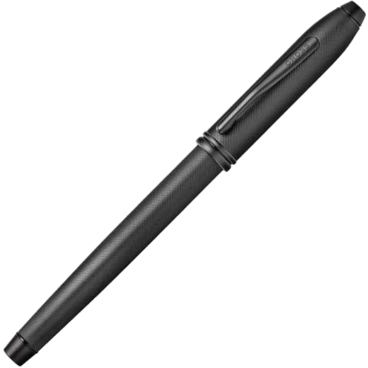 Cross Black Townsend Micro-Knurl Rollerball Pen - Image 2