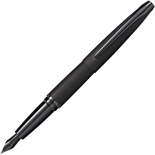 Cross Brushed Black ATX Fountain Pen