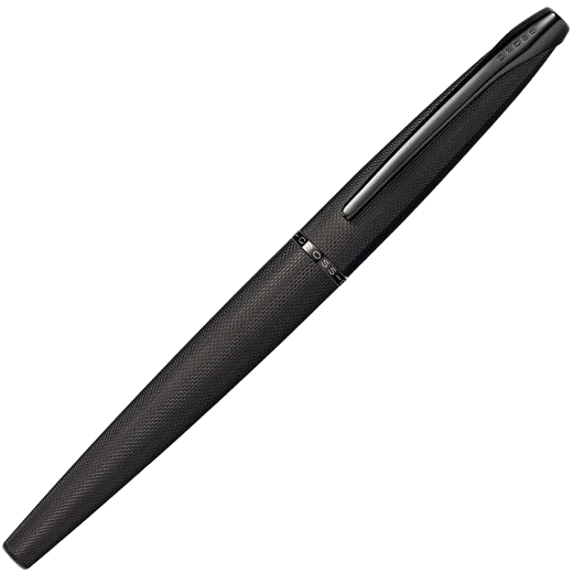 Cross Brushed Black ATX Rollerball Pen - Image 2