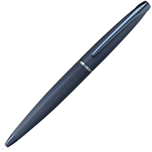 Cross Brushed Dark Blue ATX Ballpoint Pen