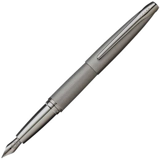 Cross Brushed Titanium Gray ATX Fountain Pen