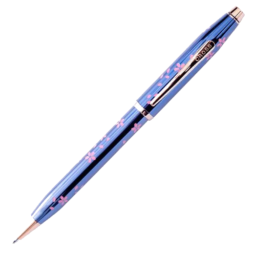 Cross Century II Cherry Blossom Ballpoint Pen in Blue