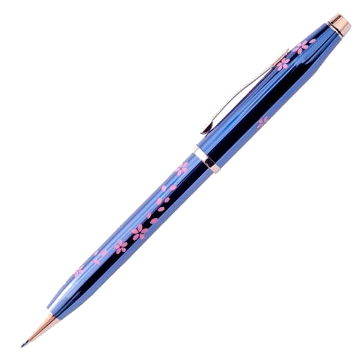 Cross Century II Cherry Blossom Ballpoint Pen in Blue - Image 3