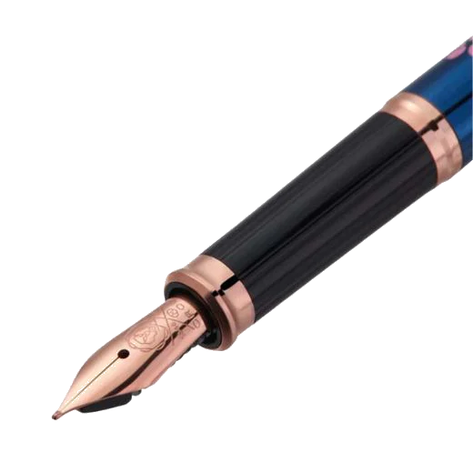 Cross Century II Cherry Blossom Fountain Pen in Blue PVD - Image 2
