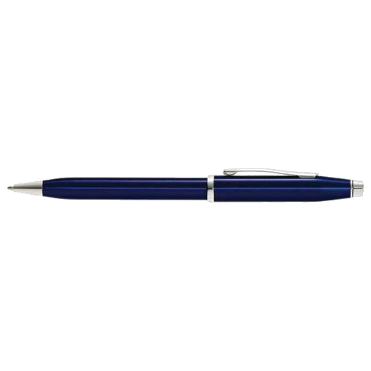 Cross Century II Translucent Blue Lacquer Ballpoint Pen - Image 2