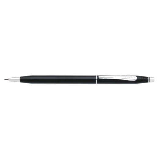 Cross Classic Century Black Lacquer 0.7mm Mechanical Pencil with Chrome Trim - Image 3