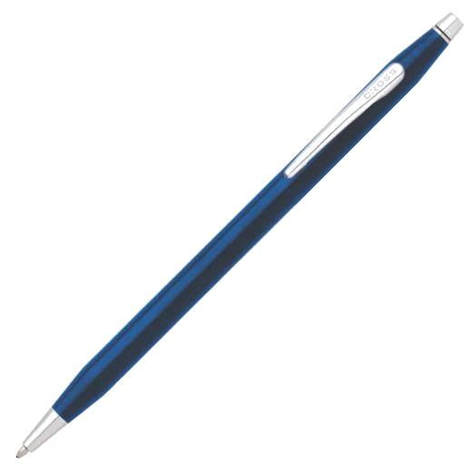 Cross Classic Century Blue PVD & Chrome Ballpoint Pen