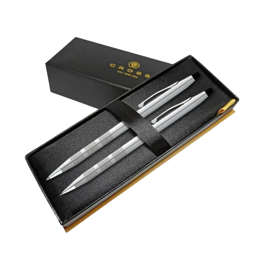 Cross Classic Century Satin Chrome Ballpoint and Pencil 0.7mm Set - Image 2