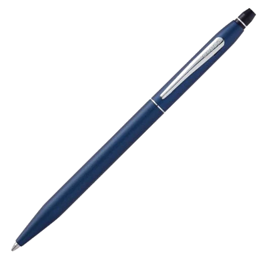 Cross Click Metallic Navy Blue Ballpoint Pen