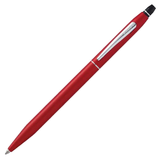 Cross Click Metallic Red Ballpoint Pen