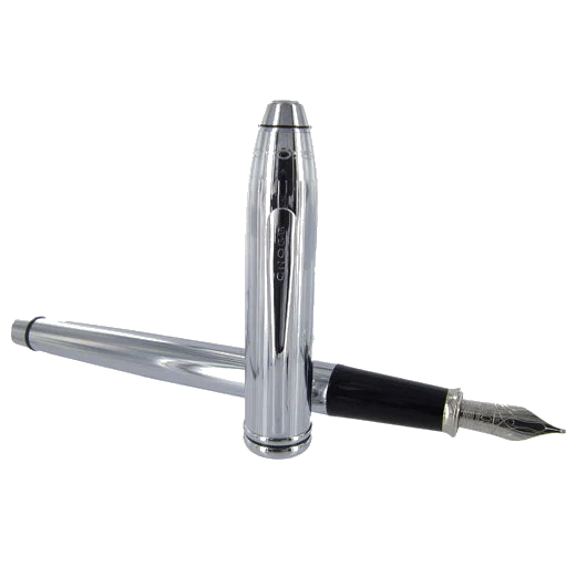 Cross Fountain Pen - Townsend Lustrous Chrome - Image 3