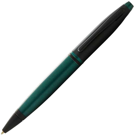 Cross Matte Green & Black Lacquer Calais Ballpoint Pen