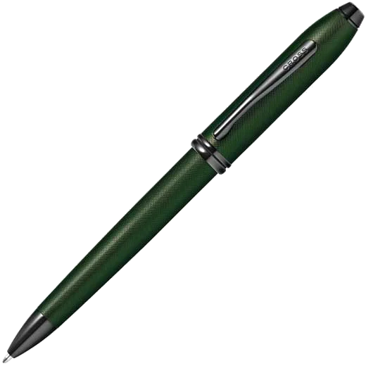Cross Matte Green Townsend Micro-Knurl Ballpoint Pen