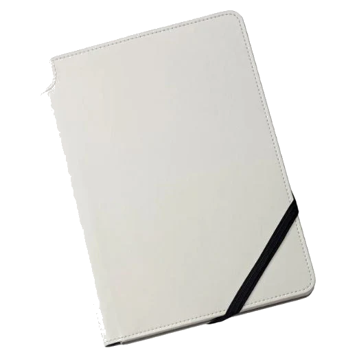 Cross Medium Lined White Leather Journal