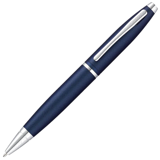 Cross Midnight Blue Lacquer Calais Ballpoint Pen