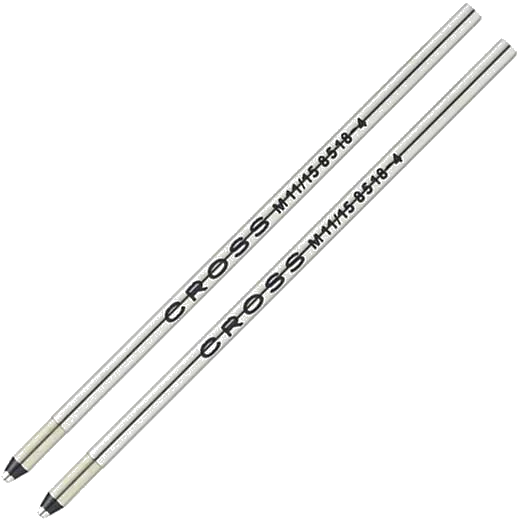 Cross Mini Ballpoint Refills in Black with Medium Nib