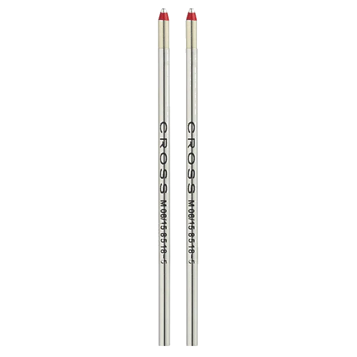 Cross Mini Ballpoint Refills in Red with Medium Nib