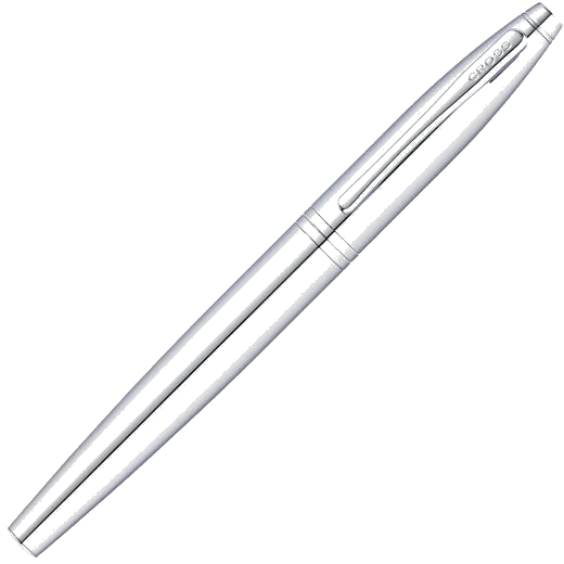 Cross Polished Chrome Calais Rollerball Pen - Image 2