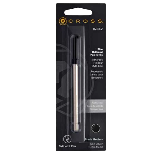 Cross Slim Black Ballpoint Pen Refill - Image 2