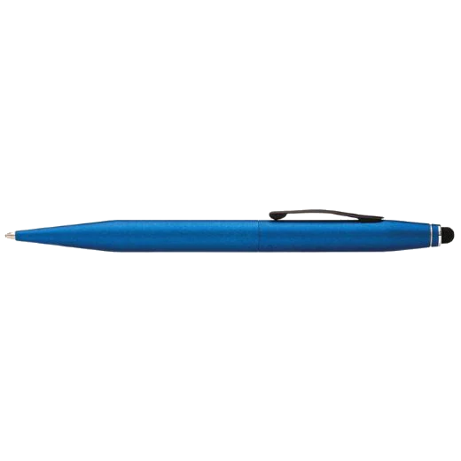 Cross Tech2 Metallic Blue Ballpoint Pen with Stylus - Image 2