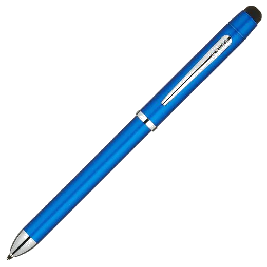 Cross Tech3+ Metallic Blue and Chrome Multi-Function Pen