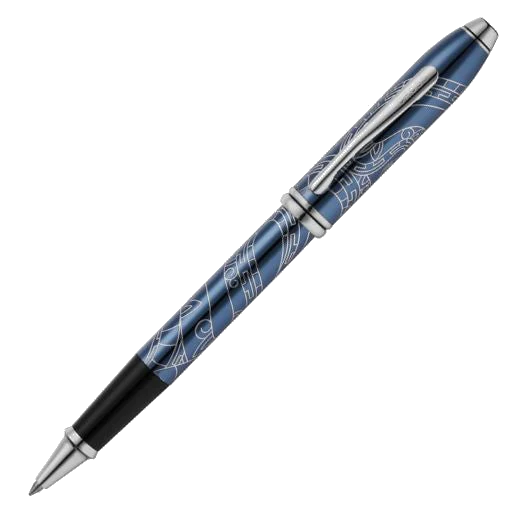 Cross Townsend Blue Lacquer 2025 Zodiac Year of the Snake Rollerball Pen