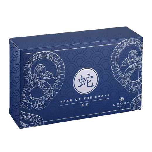 Cross Townsend Blue Lacquer 2025 Zodiac Year of the Snake Rollerball Pen - Image 4